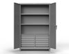 48"W Lean Series Storage Cabinet w/6 Drawers