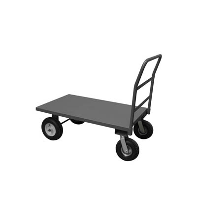 Low Deck Stock Truck, Lips Down, 10"&12"  Pneumatic Cstrs 