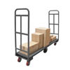 2 Sided Platform Truck|Polyurethane Cstrs 