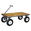 Wood Capped Steel Deck Wagon, 24'W