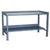 Heavy Duty Workbench with Lips Up, 30' Deep