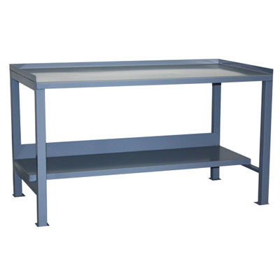 Heavy Duty Workbench with Lips Up, 36" Deep