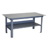 Heavy & Mill Duty Work Table, 16,000 lb cap. w/ 1/4" Plate Top