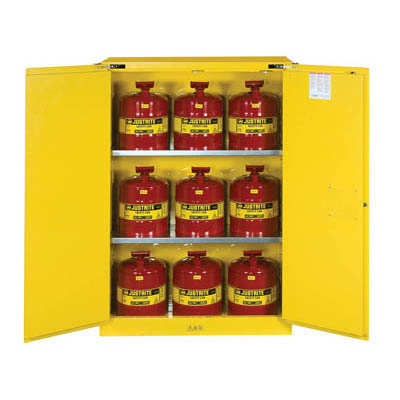 Sure-Grip EX Safety Cabinet/Can Package - Self-Close, 45 Gal Capacity