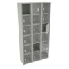6 High Box C-Thru Locker, 36'W (Assembled)