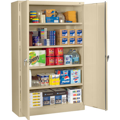 Jumbo Storage Cabinet - 48"W x 18"D x 78"H