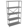 5 Shelf Q-Line Shelving Open Adder Unit - 22 Gauge, 48'W