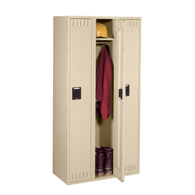 Single Tier Locker - Three Wide, 45"W (Unassembled)