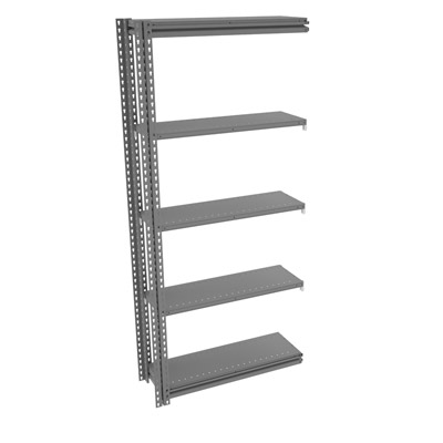 Z-Line Steel Shelving Add-On Unit, 36"W