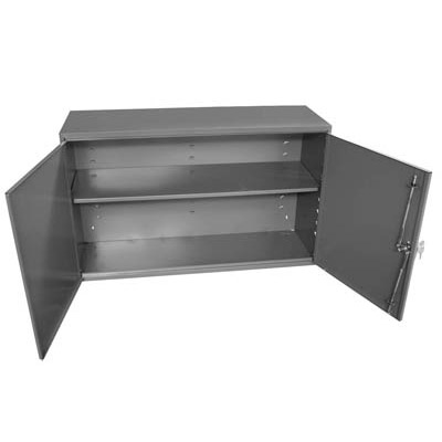 Wall Mountable Utility Cabinet, 1 Adjustable Shelf