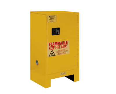 Flammable Safety Cabinet with Legs, 16 Gallons (61L)