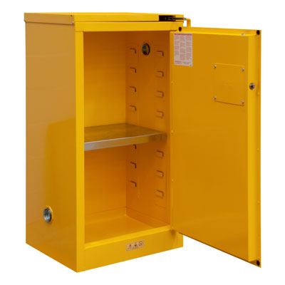 Flammable Safety Cabinet, 16 Gallons (61L)