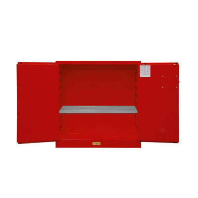 Flammable Storage Cabinet w/ 2 Manual Close Doors, 30 Gallons (114L)