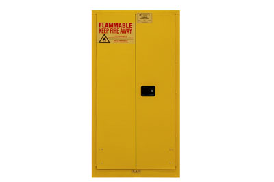 Flammable Storage Cabinet, Vertical Drum Storage