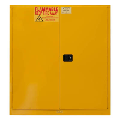 Flammable Storage Cabinet, 120 Gallon, Manual Closing Doors