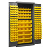 16 Gauge Cabinet with 138 Hook-On Bins - 36'W x 24'D x 84'H