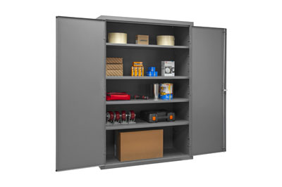 16 Gauge Cabinets, 48" Wide, Adjustable Shelves