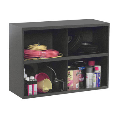 4 Open Bin - 12" Deep - Slope Shelf