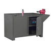 Stationary Work Station with 1 Shelf - 48' Wide