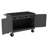 3414 Series, 48' Wide Mobile Bench Cabinet, Floor Lock, 2 Drawers 