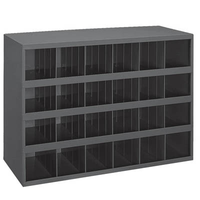 24 Open Bin - 12" Deep - Slope Shelf