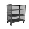 3ST Series, 3 Sided Mesh Truck|3 Fixed Shelves