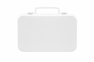 10 Unit Metal First Aid Kit Box