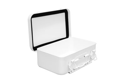 10 Unit Metal First Aid Kit Box