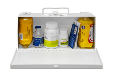 50 Kit Commercial First Aid Box (Empty)