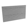 Wall Mountable Pegboard Panel  w/ 8' Hooks, 34 3/4' Wide