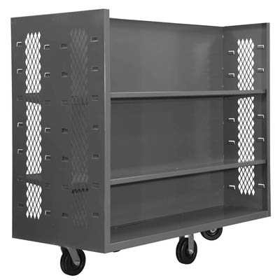 2 Sided Stock Truck|4 Shelves