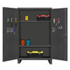 Extra Heavy Duty Pegboard & 2 Shelf Cabinet 