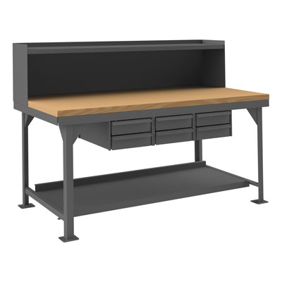 HDWB Series, Extra Heavy Duty Workbench|Riser