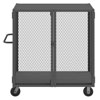 Mesh Style Security Trucks|Double Doors, No Shelves