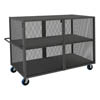 Mesh Truck w/ 1 Fixed Shelf, 1 Base Shelf and 2 Doors