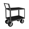 LIC Series, Low Profile Instruments Carts|8' Semi-Pneumatic Cstrs,  Flush Shelves