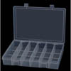 Plastic Compartment Box, Carton of 5