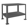 MT12G Series, Heavy Duty Machine Table, 2 Shelves 