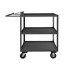 Order Picking Cart, 6' Phenolic Cstrs|3 Shelves 