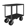 Rolling Instrument Cart w/ 8' Semi-Pneumatic Casters & Non-Slip Vinyl Matting