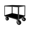 Rolling Instrument  Carts w/ 8' Pneumatic Swivel Casters & Non-Slip Vinyl Matting