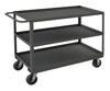 Rolling Service Stock Cart, 3 Shelves