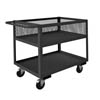 Stock Cart w/ 2 12' High Lip Shelves