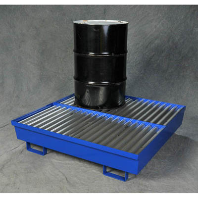 4-Drum Metal Spill Pallet