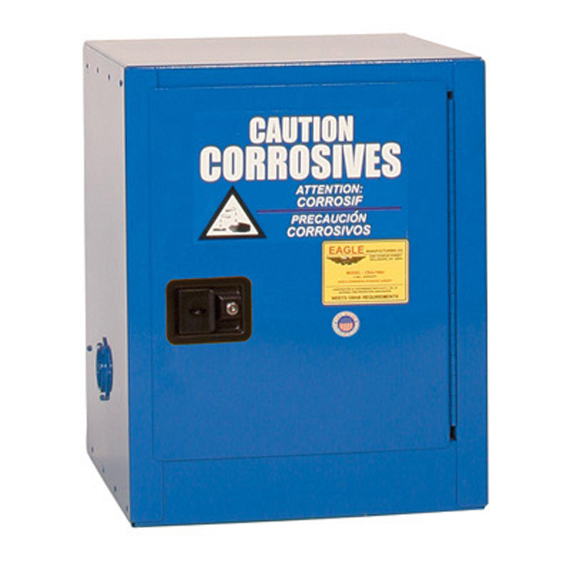 CRA1903X, Bench Top Metal Acid & Corrosive Safety Cabinet, 4 Gal. Capacity (Self-Closing)