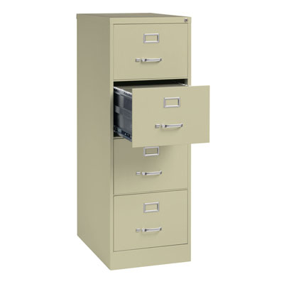 3000 Series, 26.5" Deep, 4 Drawer, Legal Width, Vertical File Cabinet