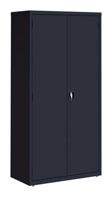 Welded Steel Storage Cabinet with 4 Adjustable Shelves, 36"W x 18"D x 72"H