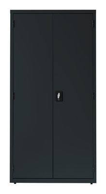 Welded Steel Storage Cabinet with 4 Adjustable Shelves, 36"W x 24"D x 72"H