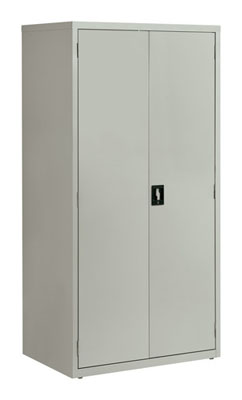 Welded Steel Storage Cabinet with 4 Adjustable Shelves, 36"W x 24"D x 72"H