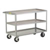 Heavy Duty Shelf Truck w/ 3 Shelves & 11' Shelf Clearance